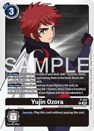 Yujin Ozora (Store Tournament 2026 Vol. 2 Participation Pack) — Digimon Promotion Cards