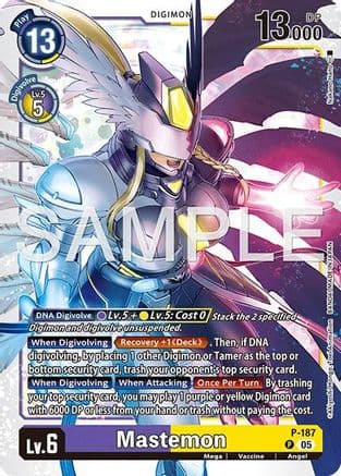Mastemon - P-187 (Reprint) — Advanced Booster Digimon Generation