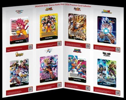 Dragon Ball Games Battle Hour 2026 Premium Card Collection — Fusion World Promotion Cards and Packs