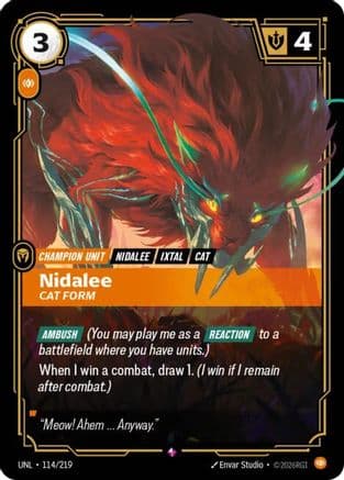 Nidalee - Cat Form — Unleashed