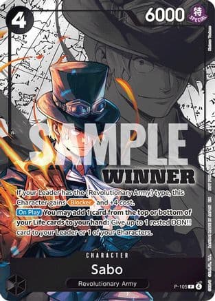 Sabo (Winner Pack 2026 Vol. 2) — One Piece Promotion Cards