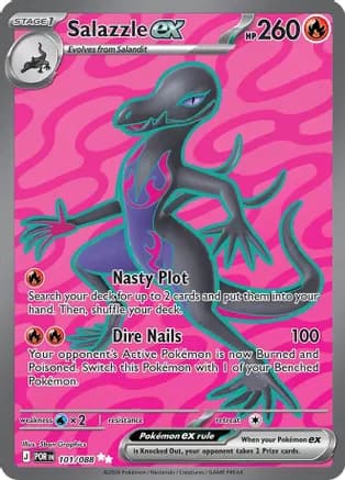 Salazzle ex - 101/088 — ME03: Perfect Order