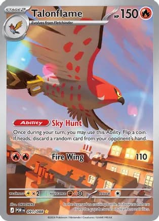 Talonflame - 091/088 — ME03: Perfect Order