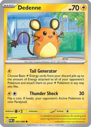 Dedenne - 029/088 — ME03: Perfect Order