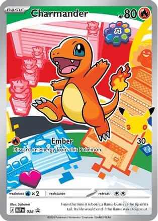 Charmander - 038 — ME: Mega Evolution Promo