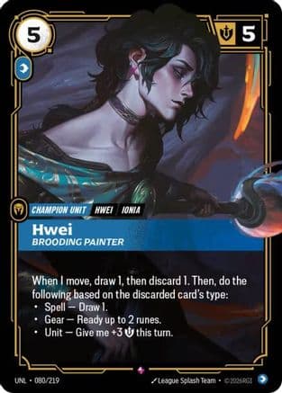 Hwei - Brooding Painter — Unleashed