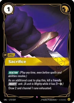 Sacrifice — Unleashed