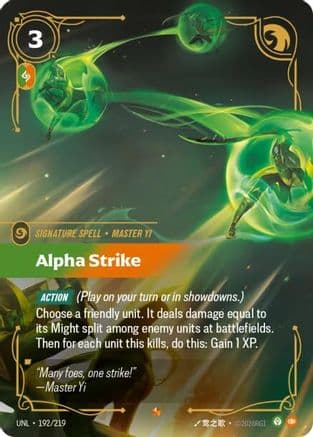 Alpha Strike — Unleashed