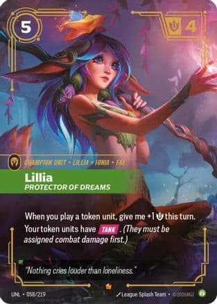 Lillia - Protector of Dreams — Unleashed