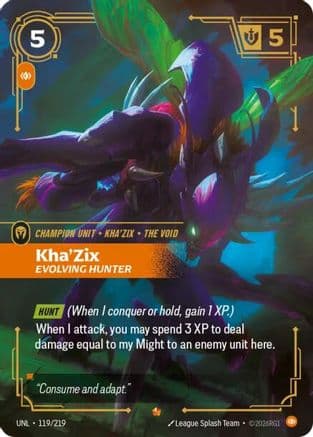 Kha'Zix - Evolving Hunter — Unleashed