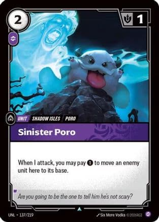 Sinister Poro — Unleashed