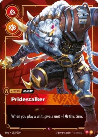 Rengar - Pridestalker — Unleashed