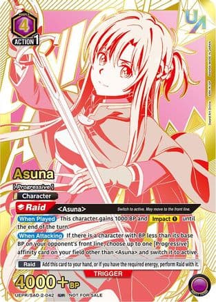 Asuna (042) — Union Arena Promotion Cards
