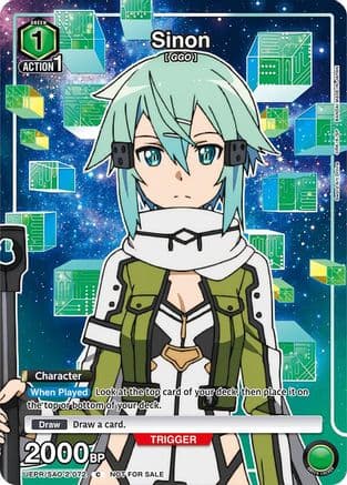 Sinon (072) — Union Arena Promotion Cards