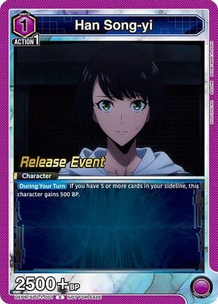 Han Song-yi (001) — UE17BT: SOLO LEVELING Release Event Cards