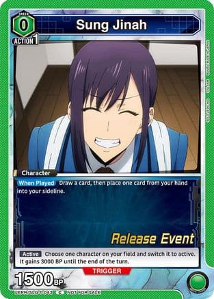 Sung Jinah (043) — UE17BT: SOLO LEVELING Release Event Cards