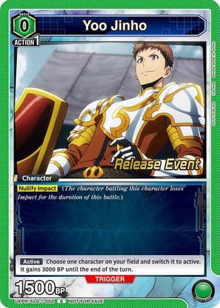 Yoo Jinho (052) — UE17BT: SOLO LEVELING Release Event Cards