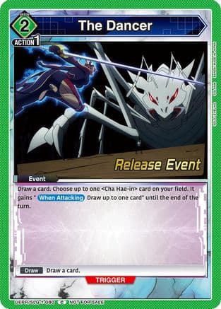 The Dancer — UE17BT: SOLO LEVELING Release Event Cards