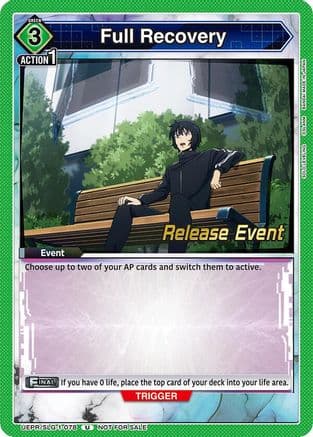Full Recovery — UE17BT: SOLO LEVELING Release Event Cards