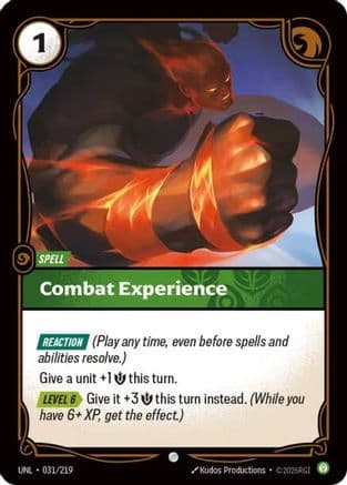 Combat Experience — Unleashed
