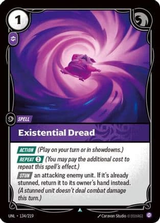 Existential Dread — Unleashed