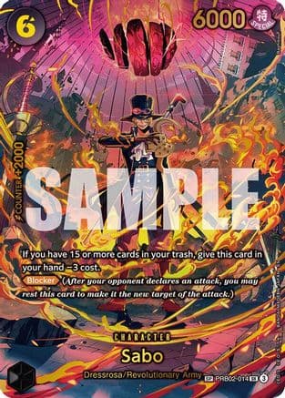 Sabo (PRB02-014) (SP) — Adventure on Kami's Island