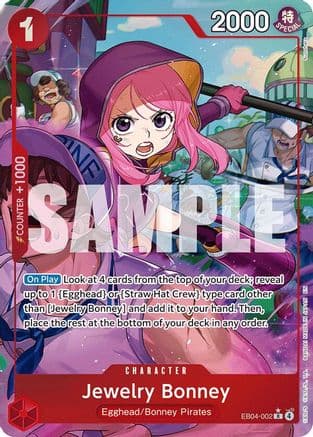 Jewelry Bonney (EB04-002) (Alternate Art) — Adventure on Kami's Island