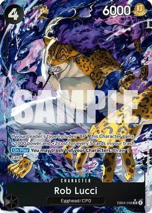 Rob Lucci (Alternate Art) — Adventure on Kami's Island