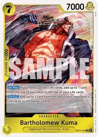 Bartholomew Kuma (EB04-054) — Adventure on Kami's Island