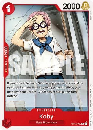 Koby (OP15-009) — Adventure on Kami's Island