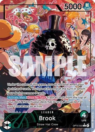 Brook (OP15-022) (Alternate Art) — Adventure on Kami's Island