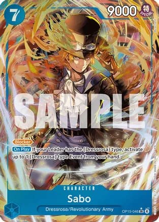 Sabo (Alternate Art) — Adventure on Kami's Island