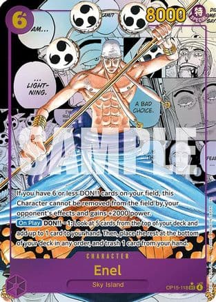 Enel (OP15-118) (Manga) — Adventure on Kami's Island