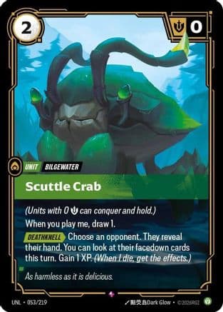 Scuttle Crab — Unleashed