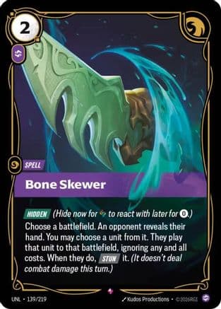 Bone Skewer — Unleashed