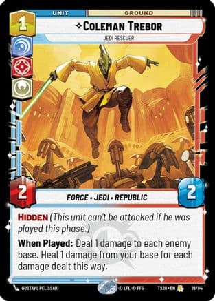 Coleman Trebor - Jedi Rescuer — Twin Suns