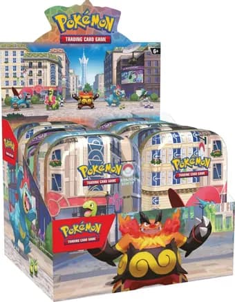 Lumiose City Mini Tin Display — Miscellaneous Cards & Products
