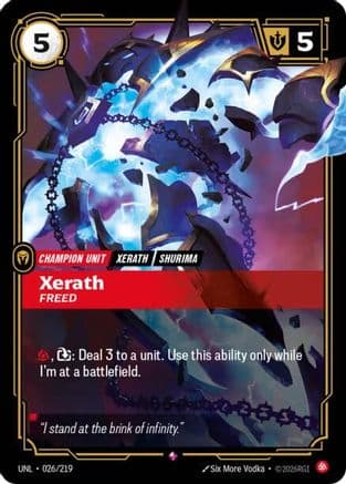 Xerath - Freed — Unleashed