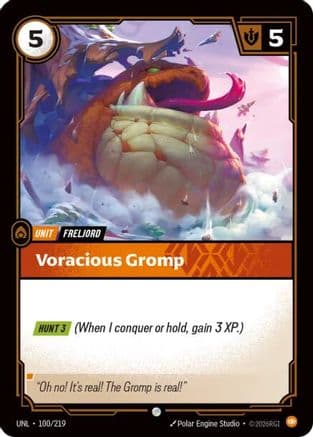 Voracious Gromp — Unleashed