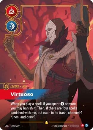 Jhin - Virtuoso (Overnumbered) — Unleashed