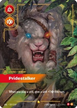 Rengar - Pridestalker (Overnumbered) — Unleashed