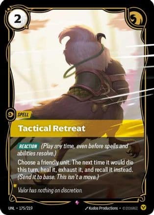 Tactical Retreat — Unleashed