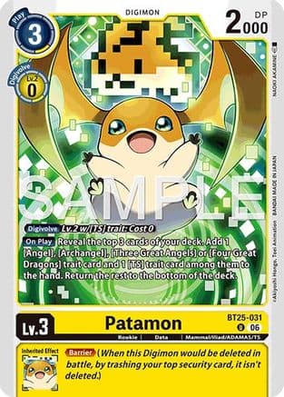 Patamon — Dual Revolution