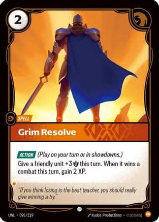 Grim Resolve — Unleashed