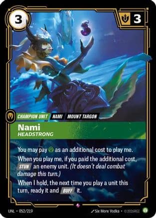 Nami - Headstrong — Unleashed