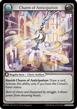 Charm of Anticipation — Radiant Origins: Pantheon