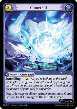 Cometfall — Radiant Origins: Pantheon