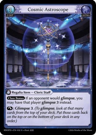 Cosmic Astroscope — Radiant Origins: Pantheon