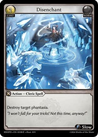 Disenchant (055B) — Radiant Origins: Pantheon