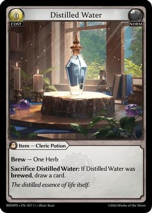 Distilled Water — Radiant Origins: Pantheon
